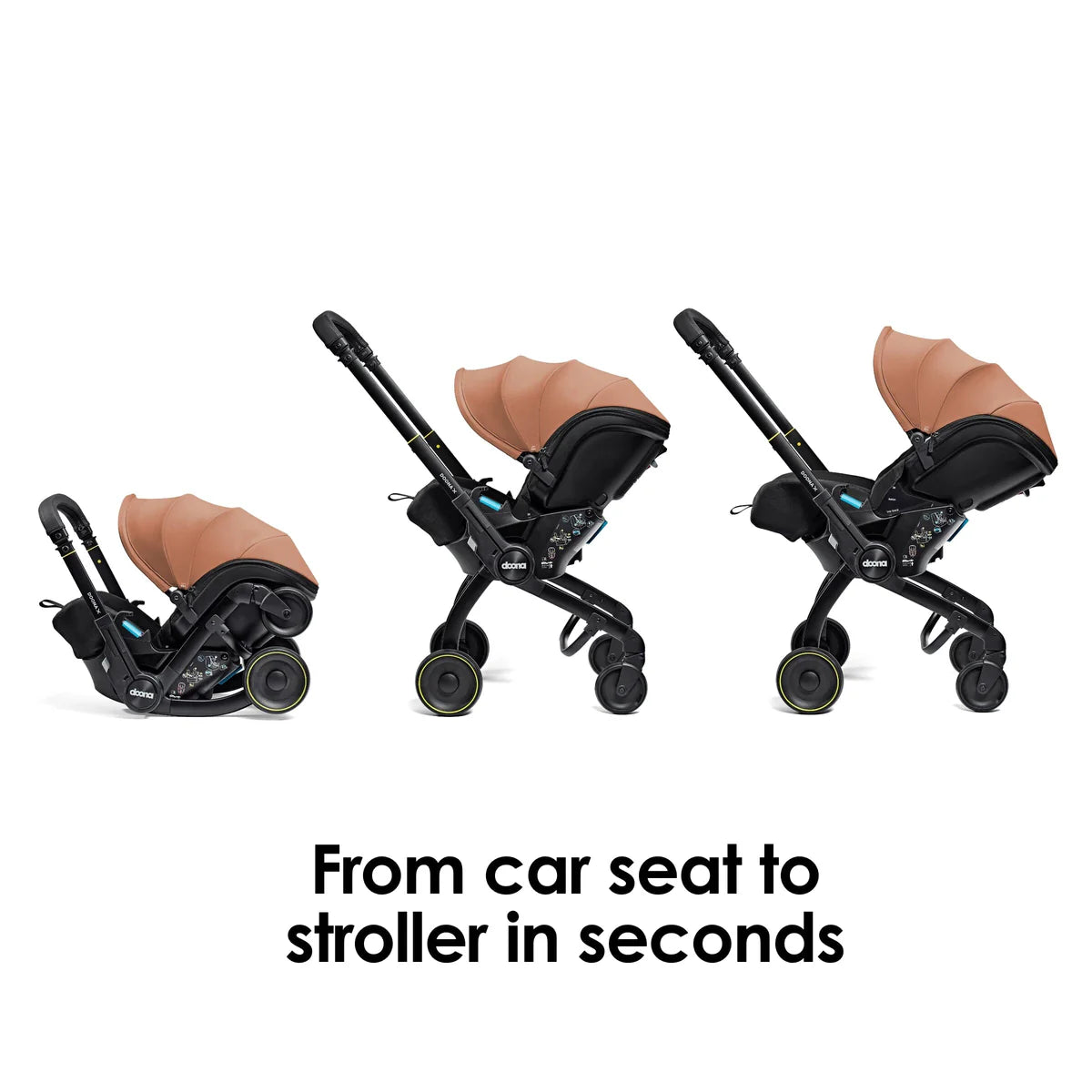 Doona X Recline Car Seat and Stroller Terracotta