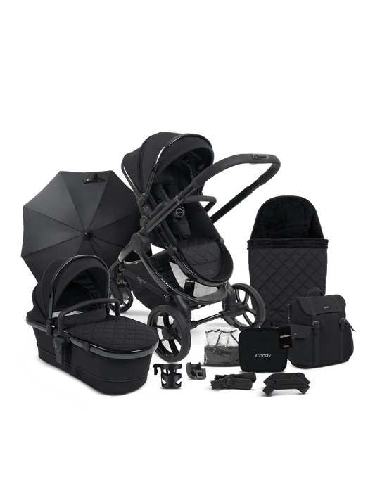 iCandy Peach 7 Pushchair & Accessories Bundle Cerrium