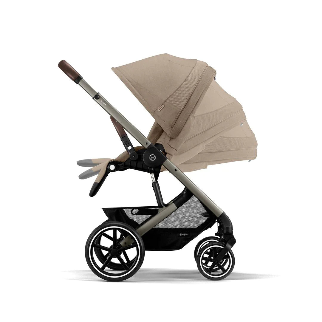 Cybex Balios and Carrycot Ex display Almond Beige