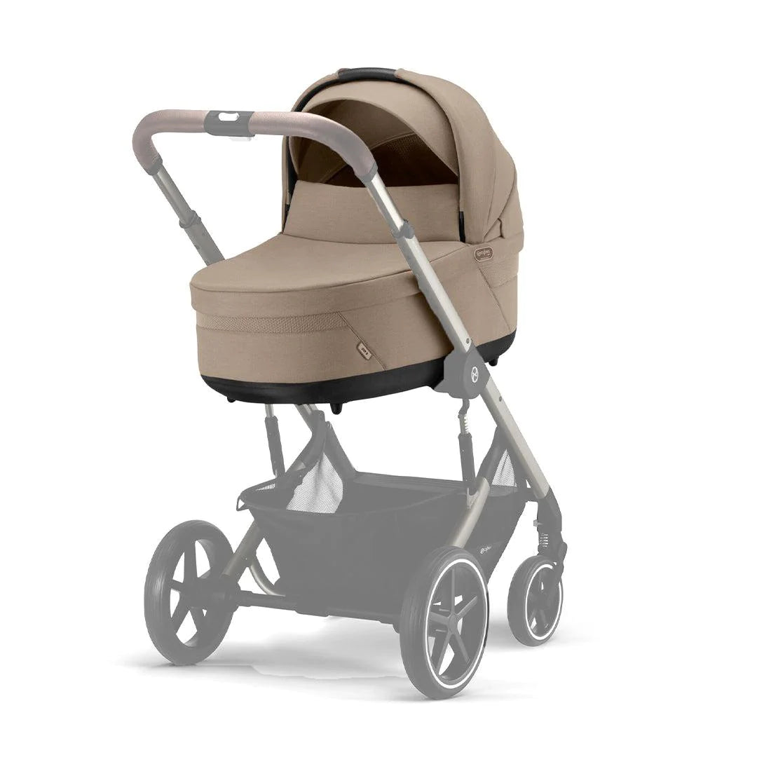 Cybex Balios and Carrycot Ex display Almond Beige