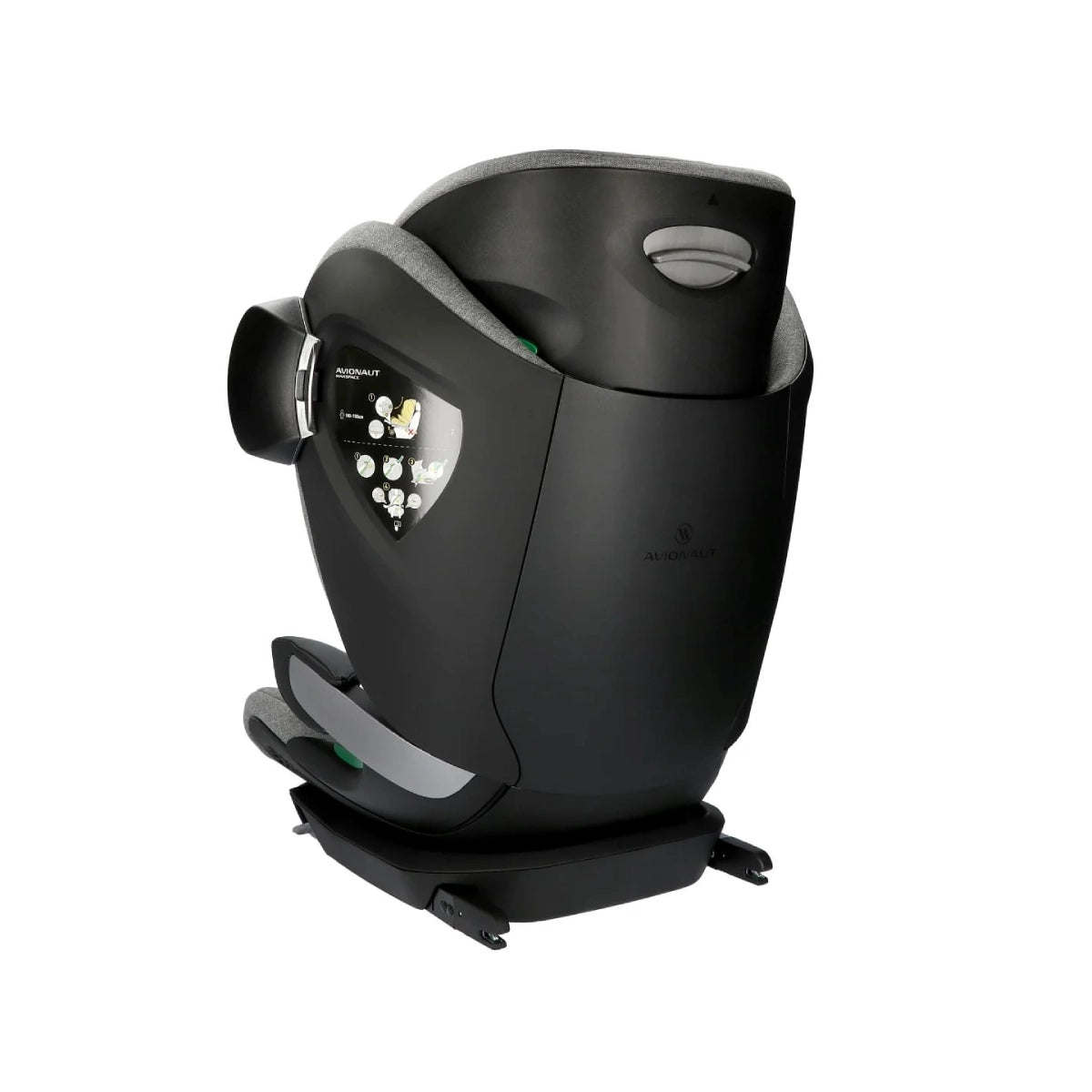 Avionaut MaxSpace AirFlow High Back Booster Car Seat - Grey