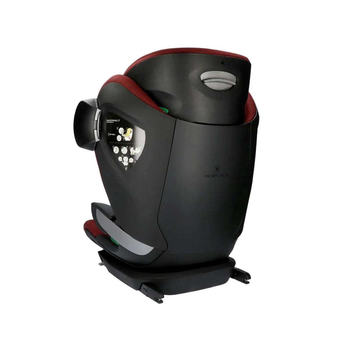 Avionaut MaxSpace AirFlow High Back Booster Car Seat - Red