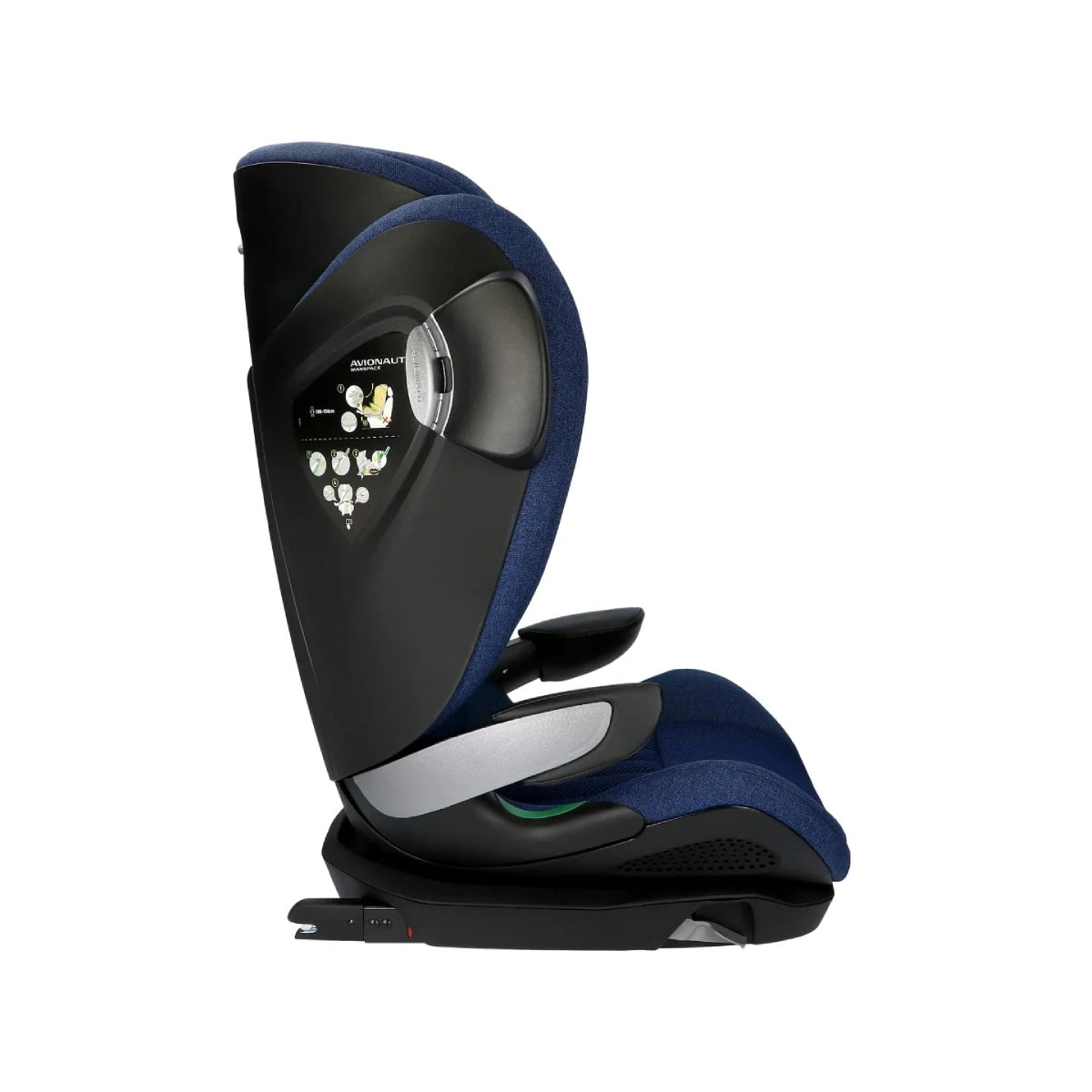 Avionaut MaxSpace AirFlow High Back Booster Car Seat - Navy