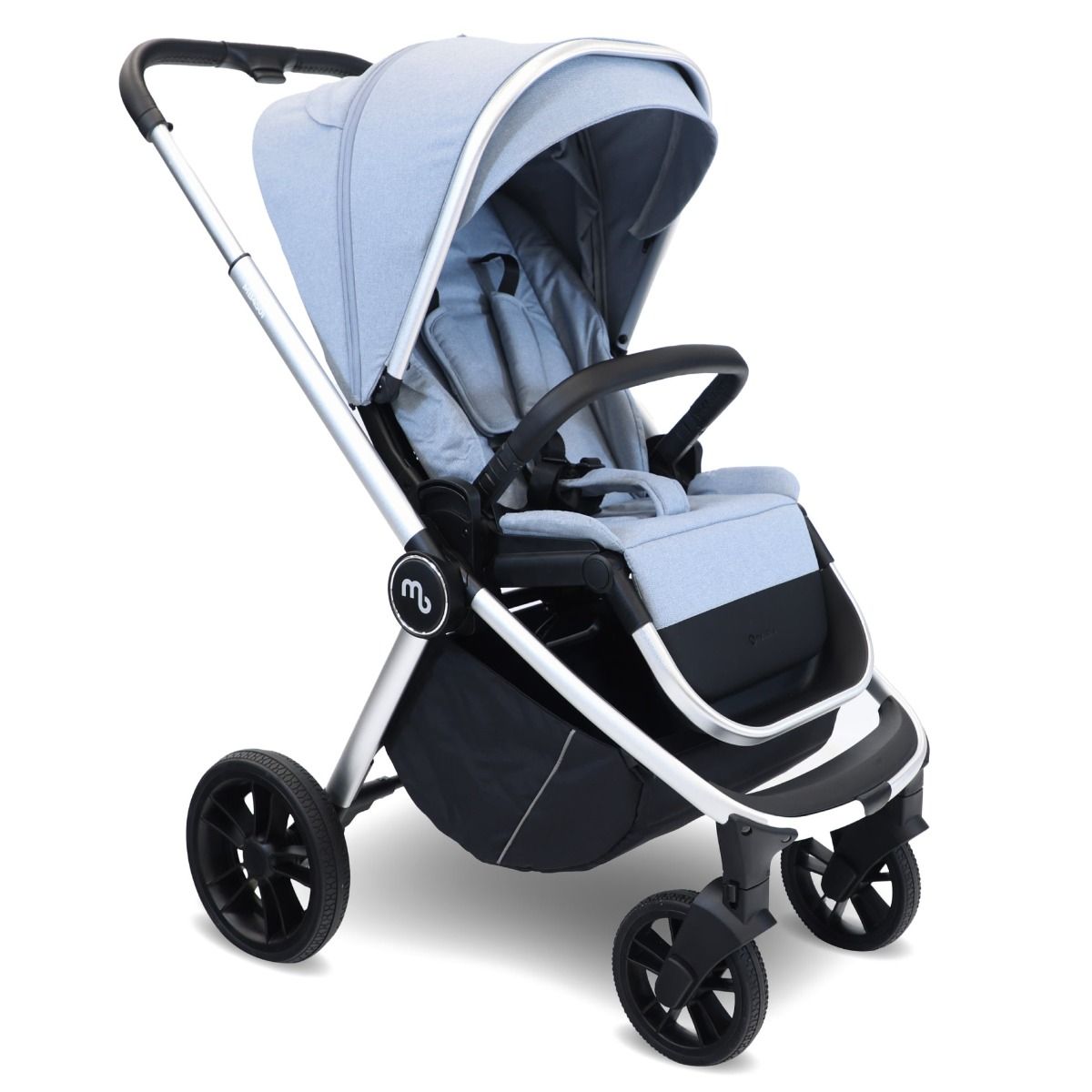My Babiie MB450 2-in-1 Pushchair & Carrycot - Steel Blue