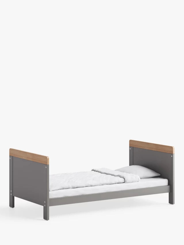 Owen Cot Bed Grey/Oak