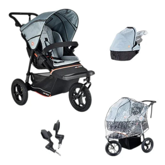 Out N About Nipper V6 Newborn Bundle - Rocksalt