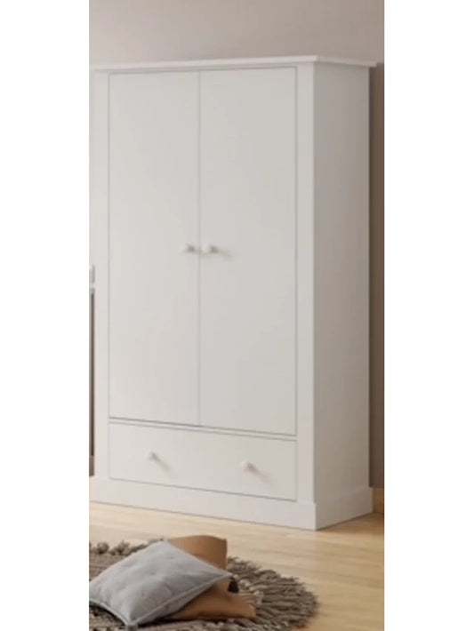 Little Acorns
Langdon Double Wardrobe, White