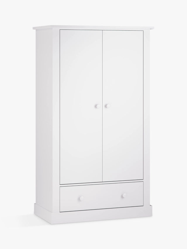 Little Acorns
Langdon Double Wardrobe, White