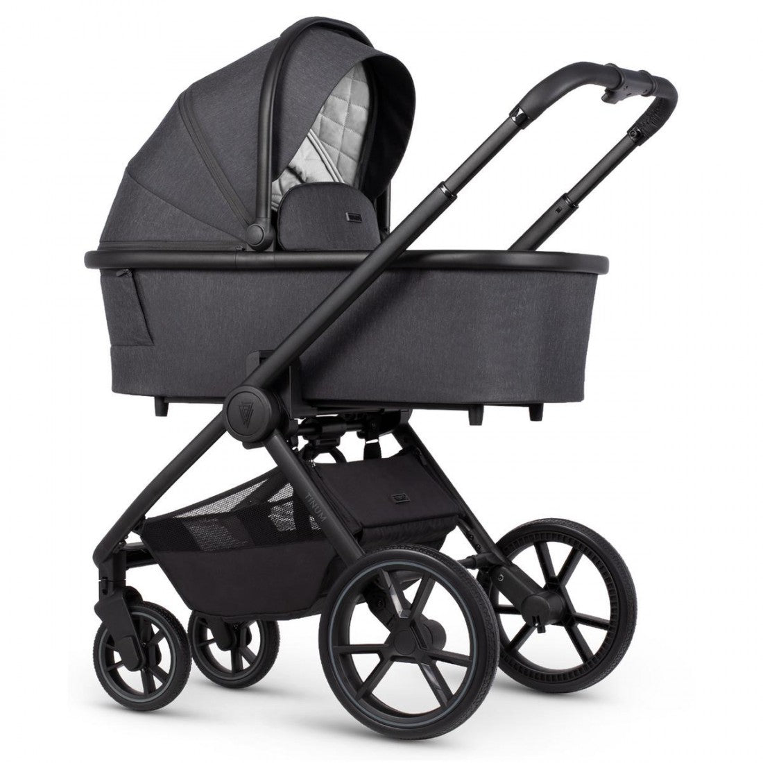 Venicci Tinum Edge 2-in-1 Travel System Bundle - Charcoal