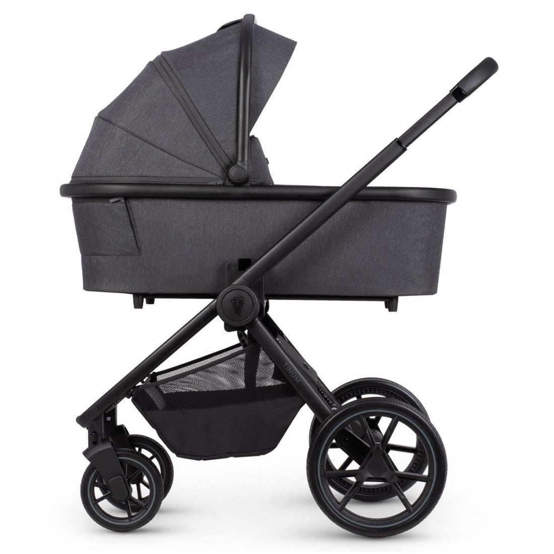 Venicci Tinum Edge 2-in-1 Travel System Bundle - Charcoal