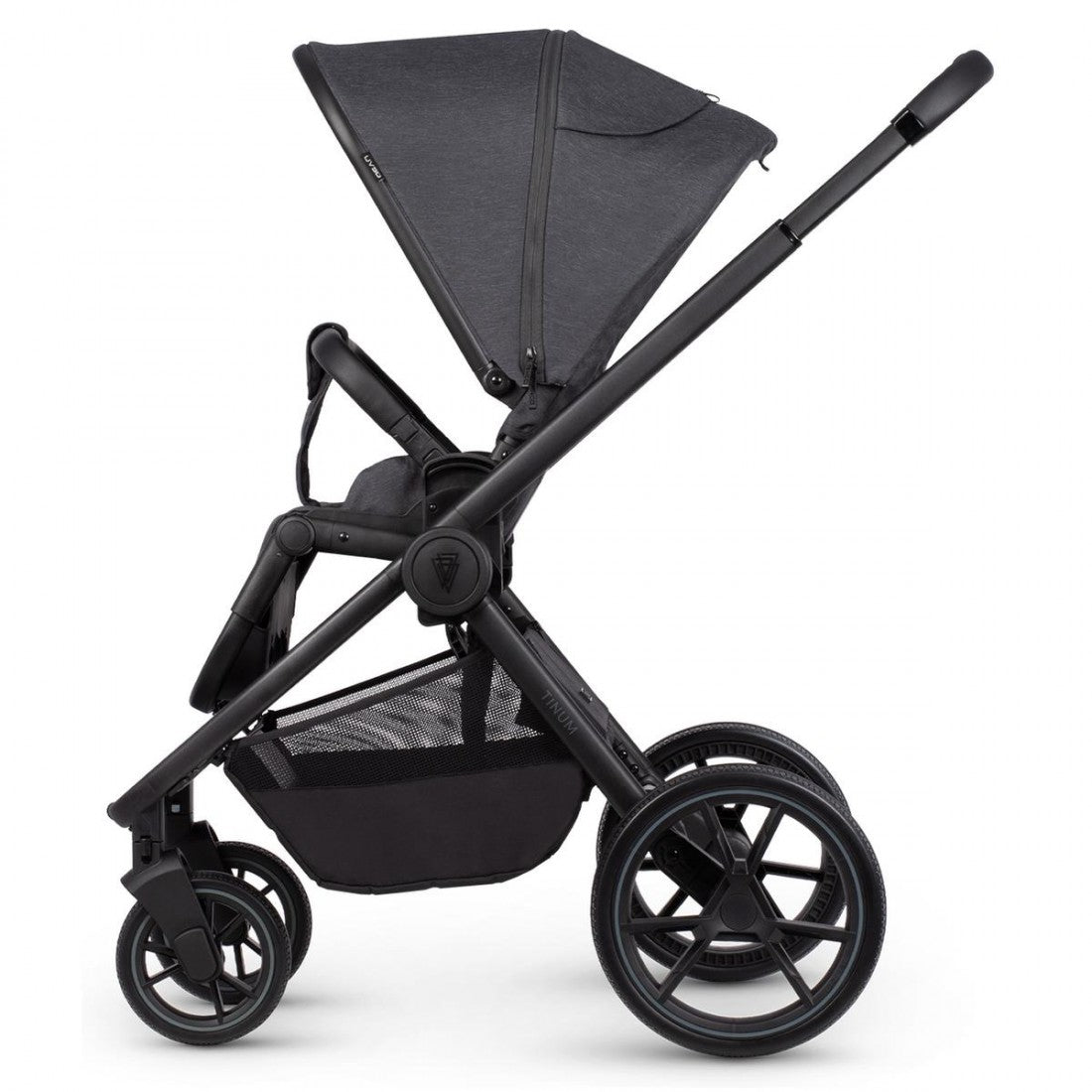 Venicci Tinum Edge 2-in-1 Travel System Bundle - Charcoal