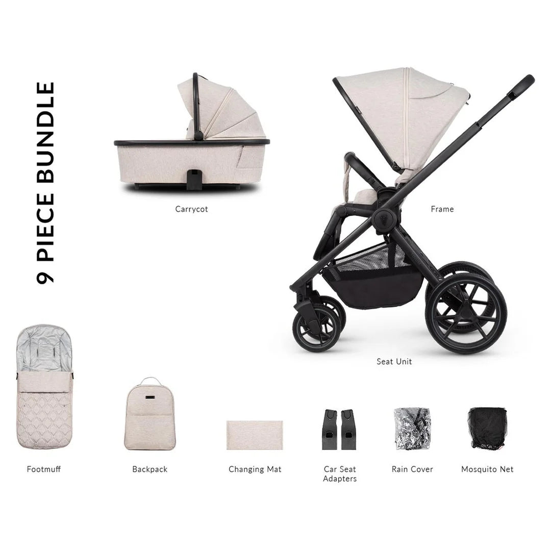 Venicci Tinum Edge 2-in-1 Travel System Bundle - Dust