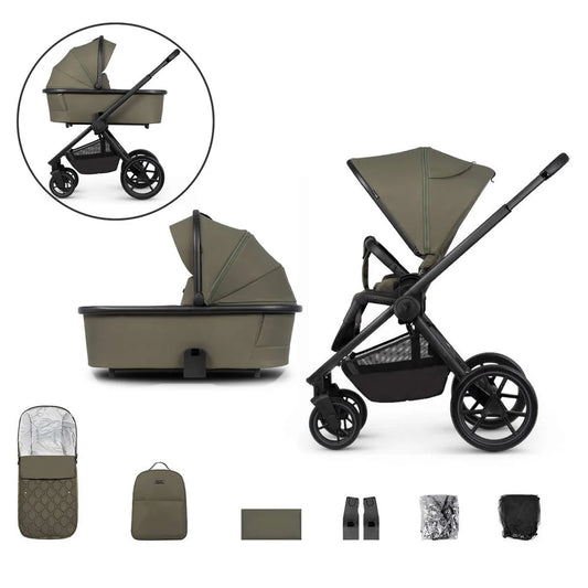 Venicci Tinum Edge 2-in-1 Travel System Bundle -  Moss