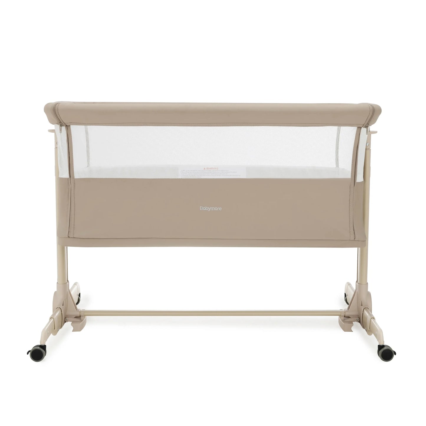 Babymore Neera Bedside Crib – Khaki * JUNE OFFER