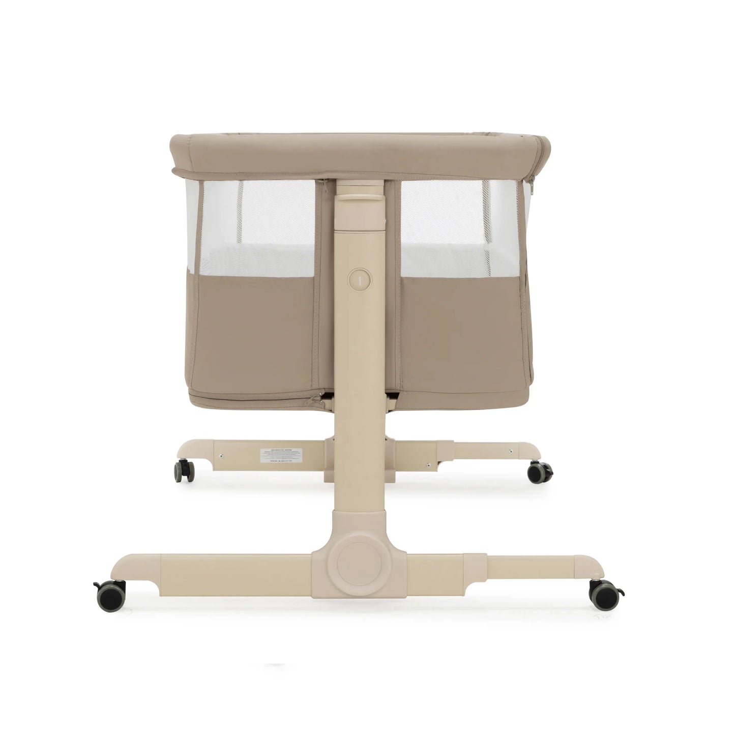 Babymore Neera Bedside Crib – Khaki * JUNE OFFER