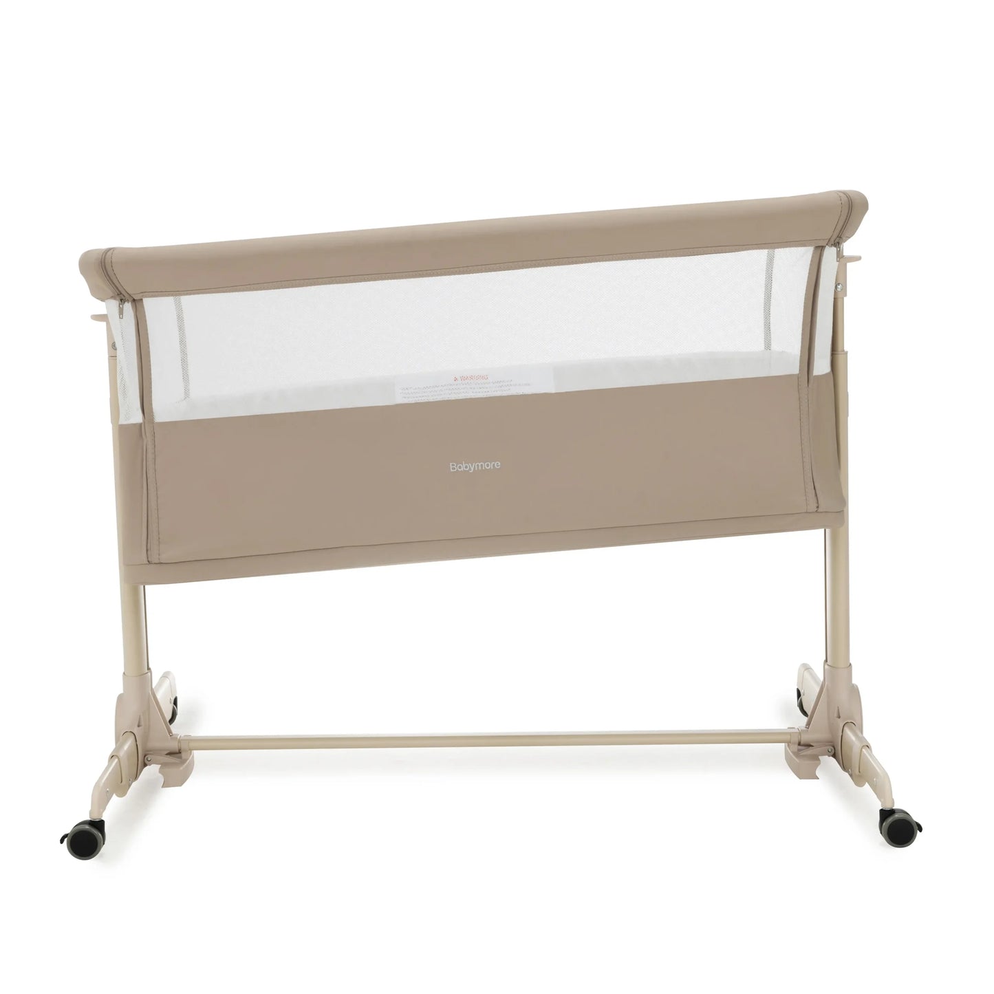 Babymore Neera Bedside Crib – Khaki * JUNE OFFER