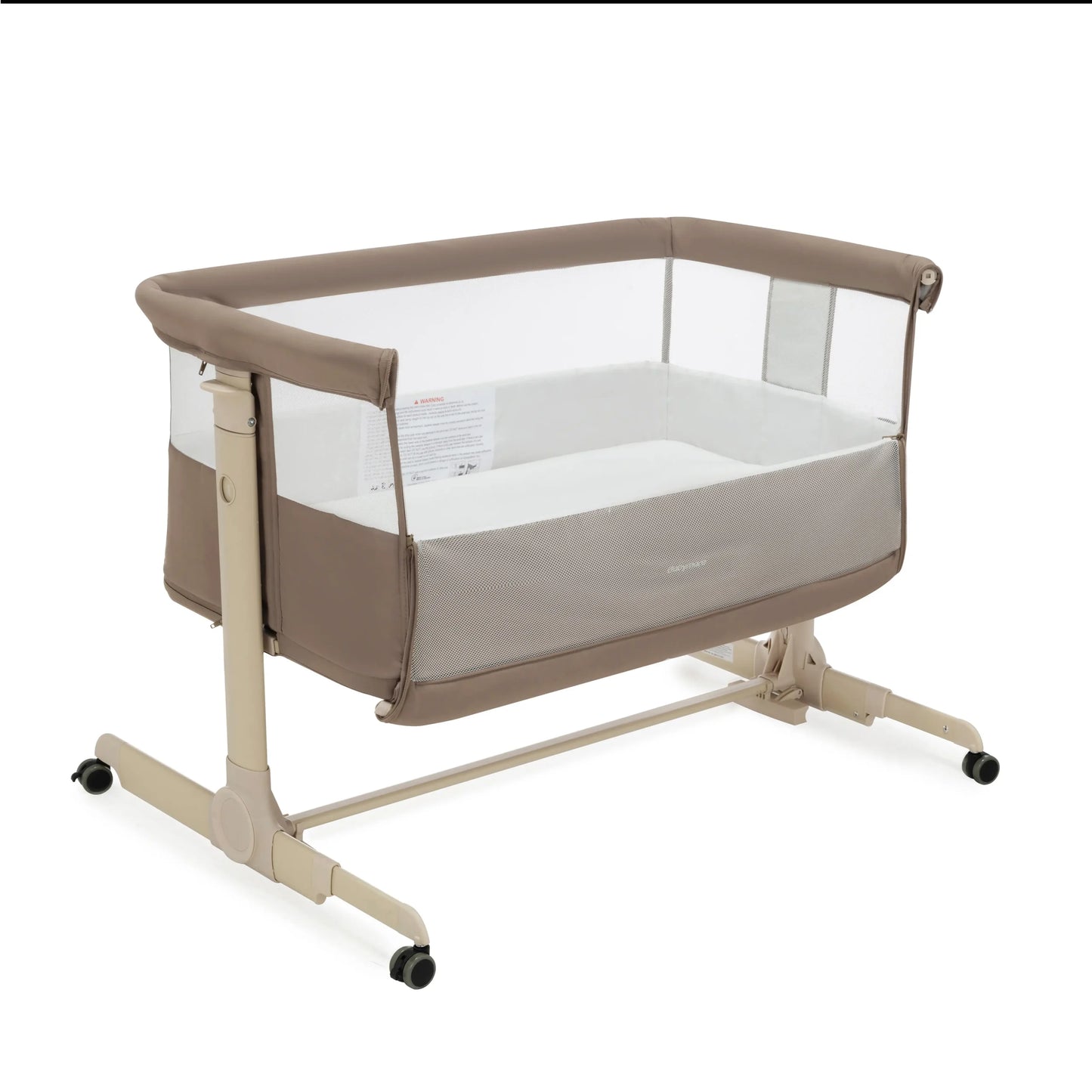 Babymore Neera Bedside Crib – Mocha * JUNE OFFER