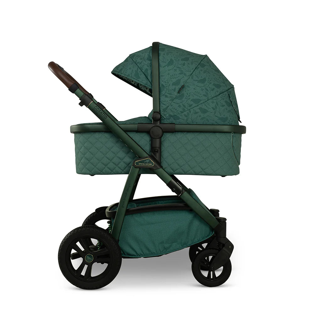 Cosatto Wow 3 Special Edition All Stage Family Rotate & Recline 2 Base Bundle Wildwood Pre Order Jan Delivery