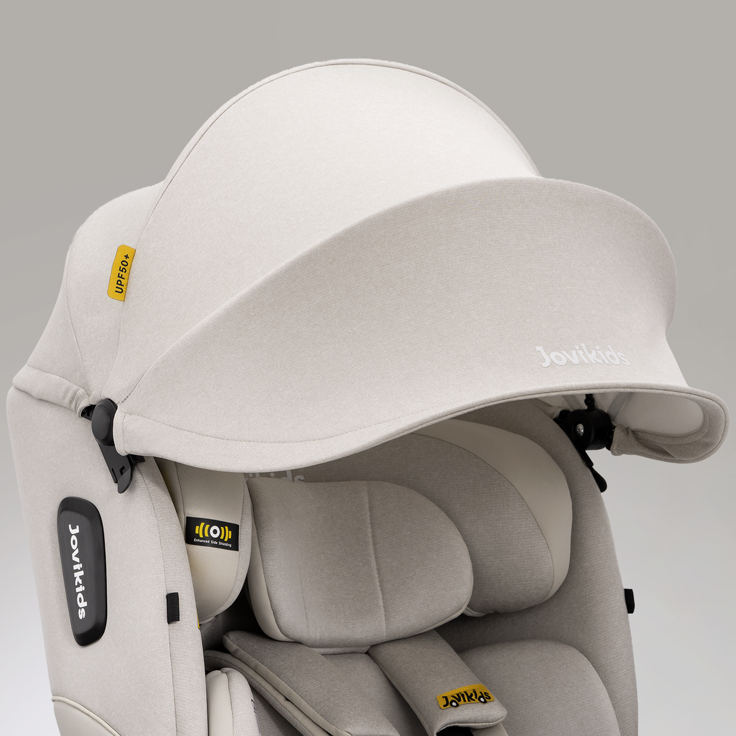 Jovikids Ranger 2 i-Size 360 Rotating Car Seat, 40-150cm All-in-One Milkstone
