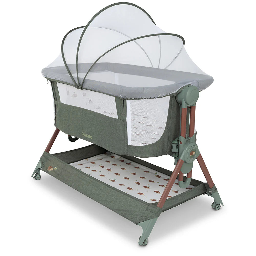 Cosatto Close to Me Folding Bedside Crib Hoglet Pre Order Mid Jan Delivery