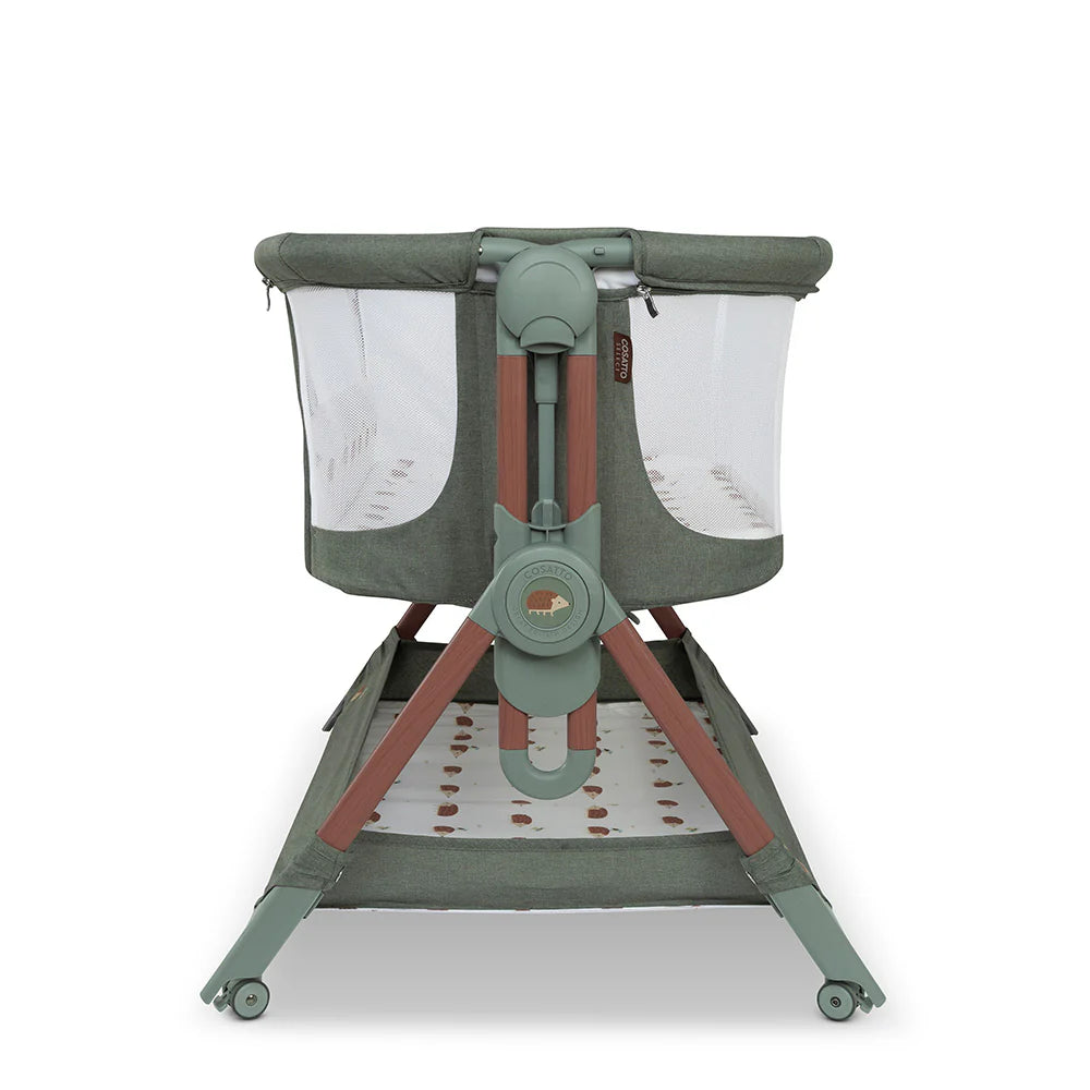 Cosatto Close to Me Folding Bedside Crib Hoglet Pre Order Mid Jan Delivery