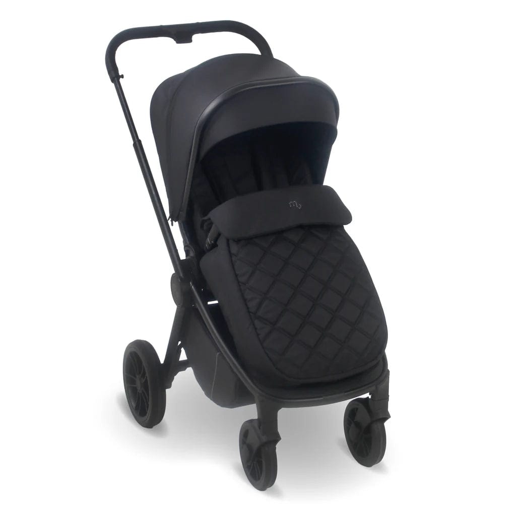 My Babiie Travel System 3 in 1 - MB450 i-Size With Spin 360 Car Seat and Isofix - Black