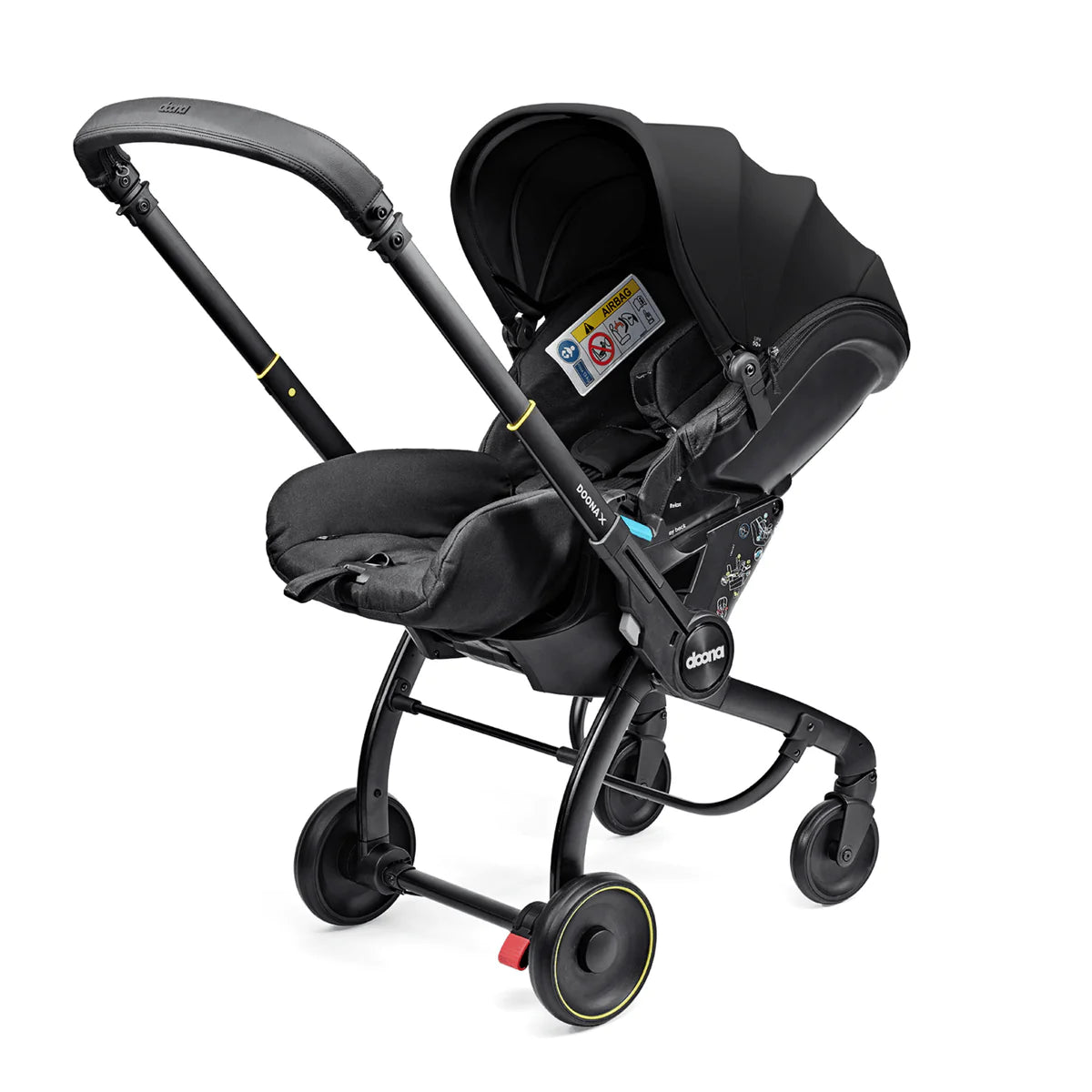 Doona X Recline Car Seat and Stroller Nitro Black