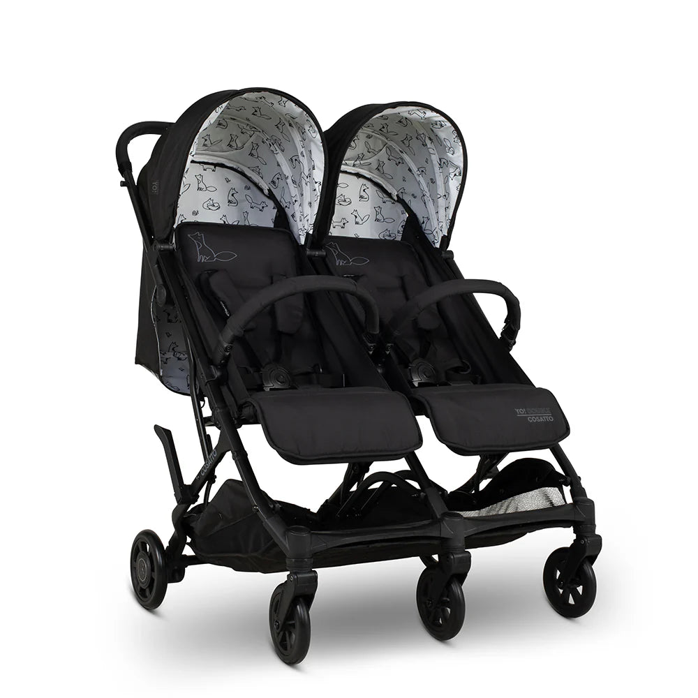 Cosatto Yo! Double Stroller Silohette