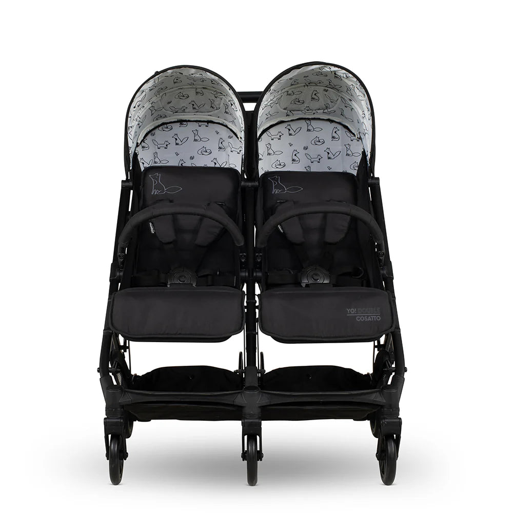 Cosatto Yo! Double Stroller Silohette