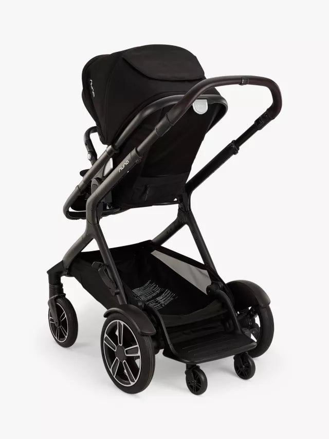 Nuna Demi Next Pushchair, Carrycot and Accessories with PIPA Next Car Seat Bundle, Caviar