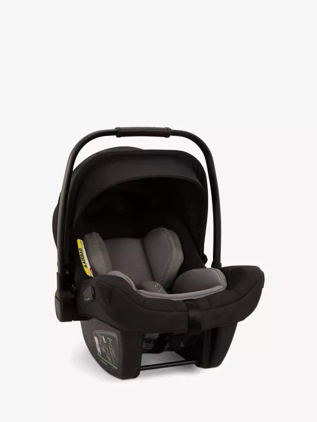 Nuna Demi Next Pushchair, Carrycot and Accessories with PIPA Next Car Seat Bundle, Caviar