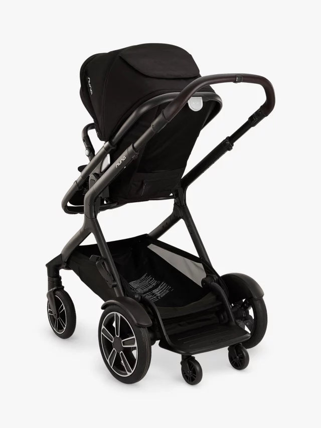 Nuna Demi Next Pushchair, Carrycot and Accessories with PIPA Urbn Car Seat Bundle, Caviar