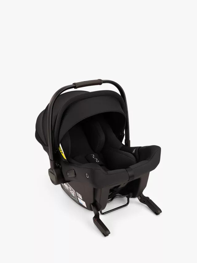 Nuna Demi Next Pushchair, Carrycot and Accessories with PIPA Urbn Car Seat Bundle, Caviar