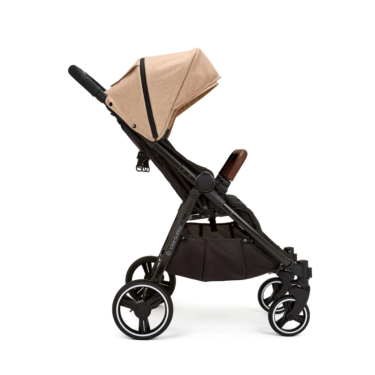 Ickle Bubba Venus Max Double Stroller - Biscuit