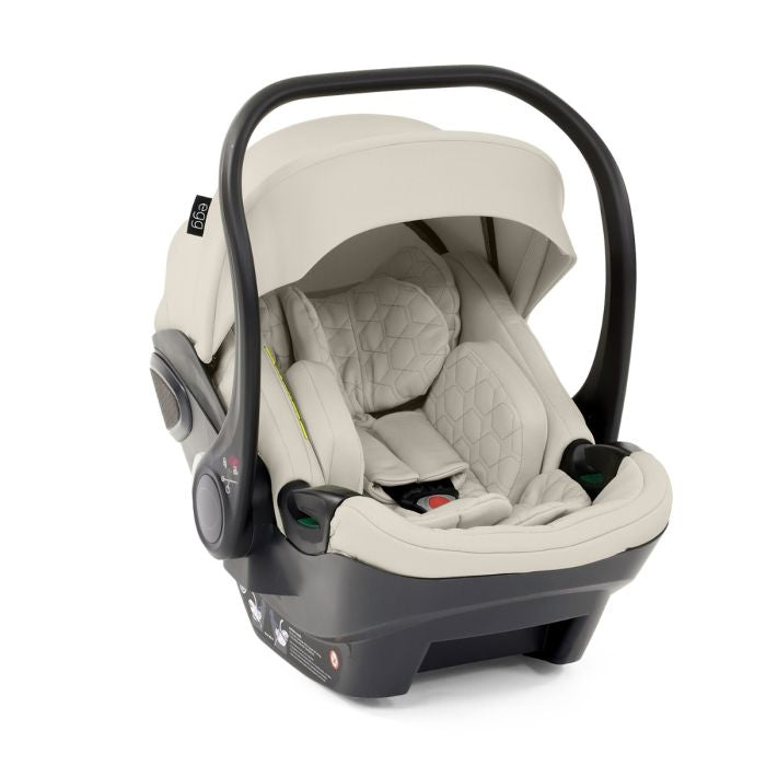 Egg 3 Luxury Travel Bundle With Shell i-Size Car Seat Cashmere