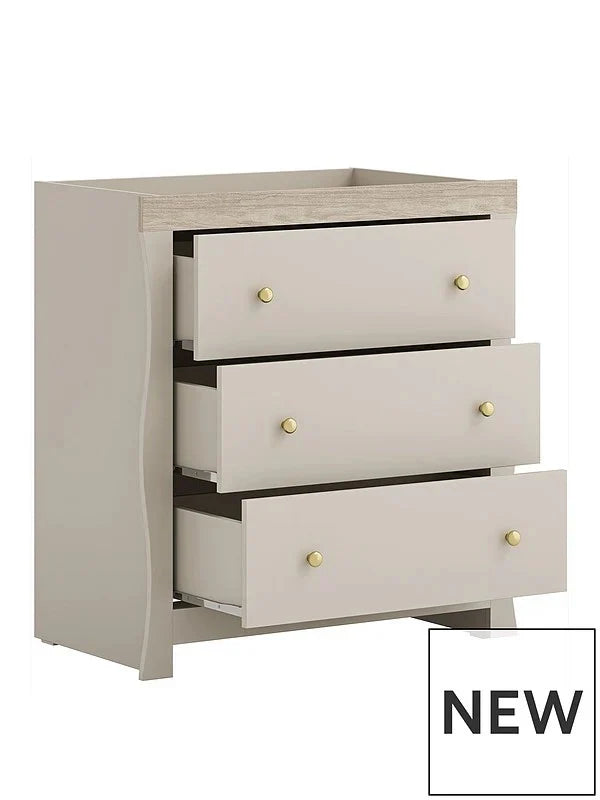 Davina Changing Station Cashmere/Grey Ash