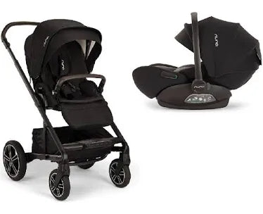 Nuna MIXX Next ARRA FLEX Next Generation Travel System Bundle - Caviar Open Box