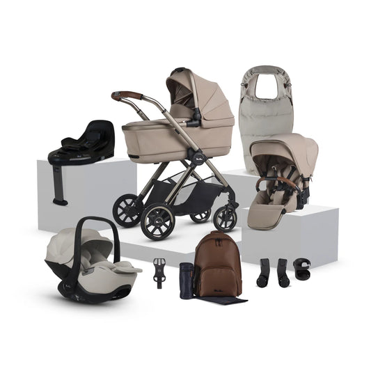 Silver Cross Reef 2 Special Edition Travel System Ultimate 360 Infant Carrier Bundle (11 piece) *Check availability before ordering