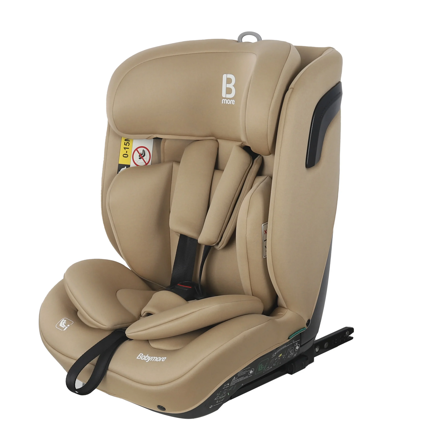 Babymore Hazel Car Seat i-Size 76-150cm 15 Months-12 Years – Biscotti  * JUNE OFFER