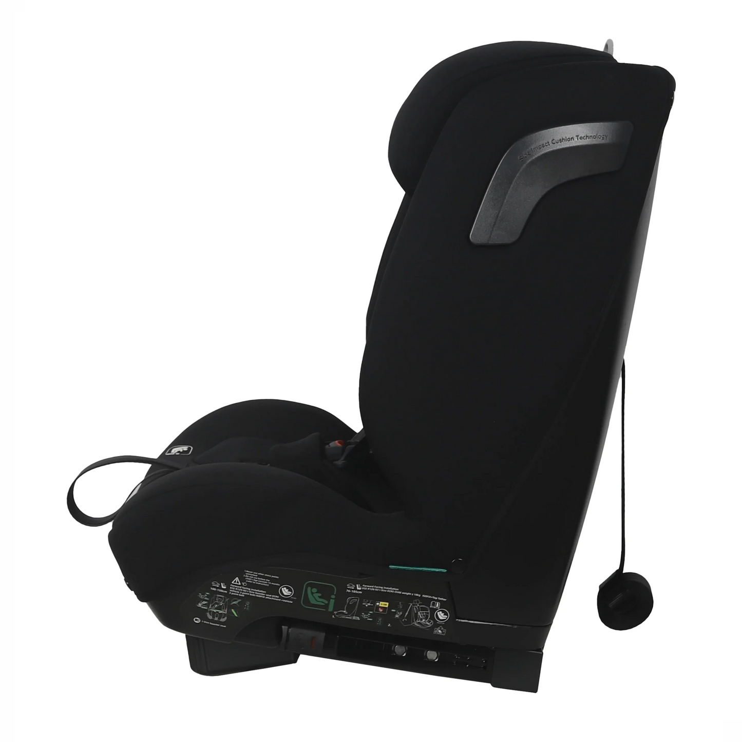 Babymore Hazel Car Seat i-Size 76-150cm 15 Months-12 Years – Black * JUNE OFFER