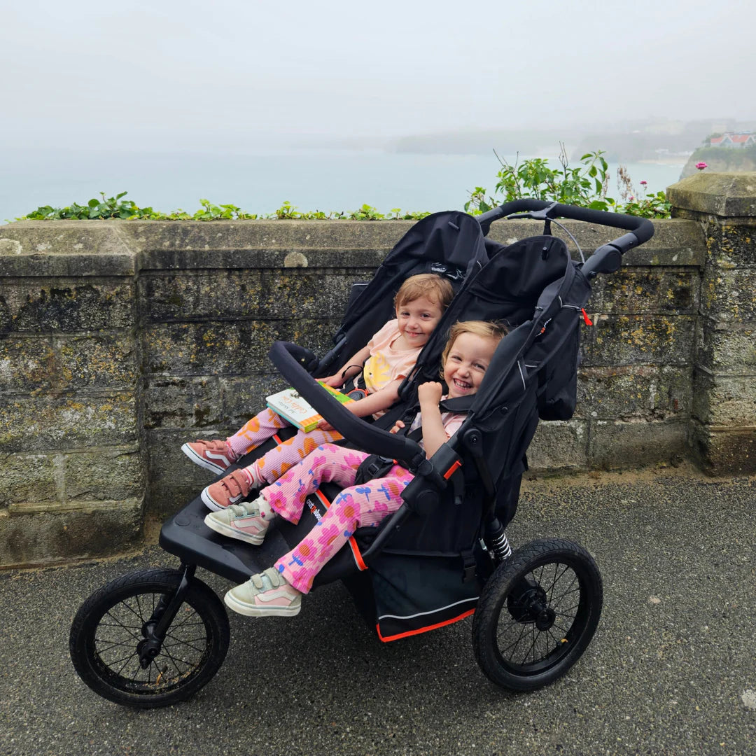 Out n About Nipper Double V6 Plus Twin Bundle Summit Black