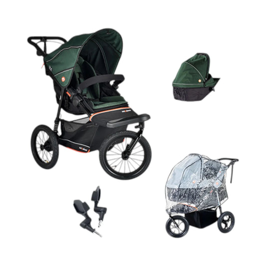 Out n About Nipper V6 Plus Newborn Bundle Sycamore Green
