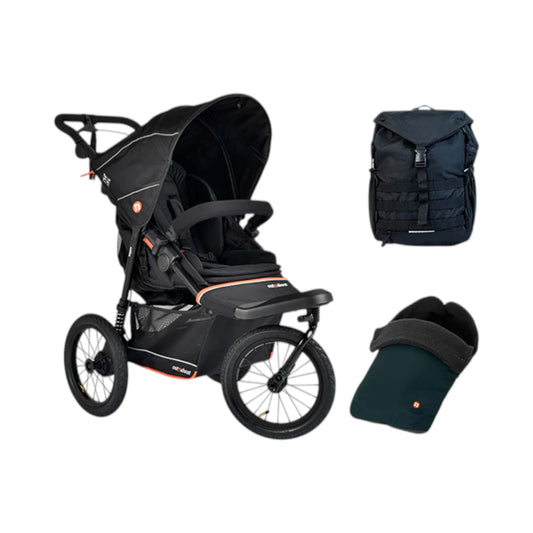 Out n About Nipper V6 Plus Adventure Bundle Summit Black