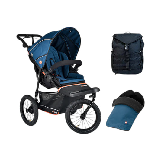 Out n About Nipper V6 Plus Adventure Bundle Highland Blue