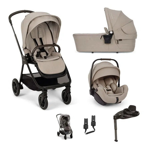 Nuna TRIV Next & ARRA Flex & BASE Curv Bundle - Chateau
