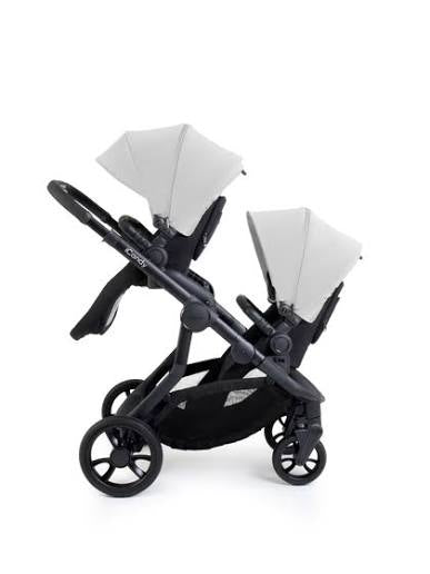 Orange 4 Twin Pushchair Bundle Jet Glacier