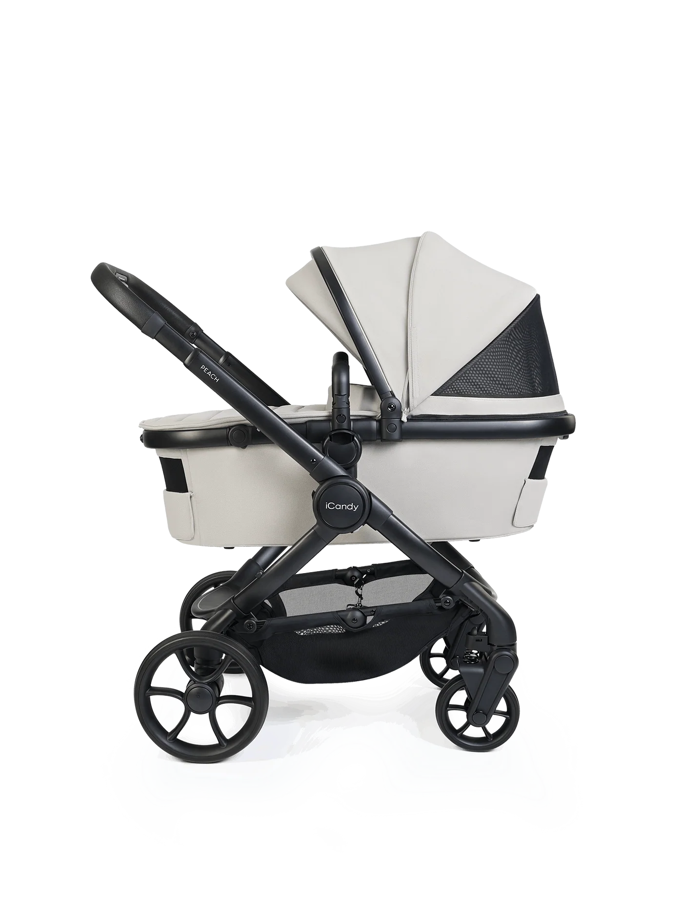 iCandy Peach 8 Taupe Pushchair and Carrycot - Pushchair Bundle