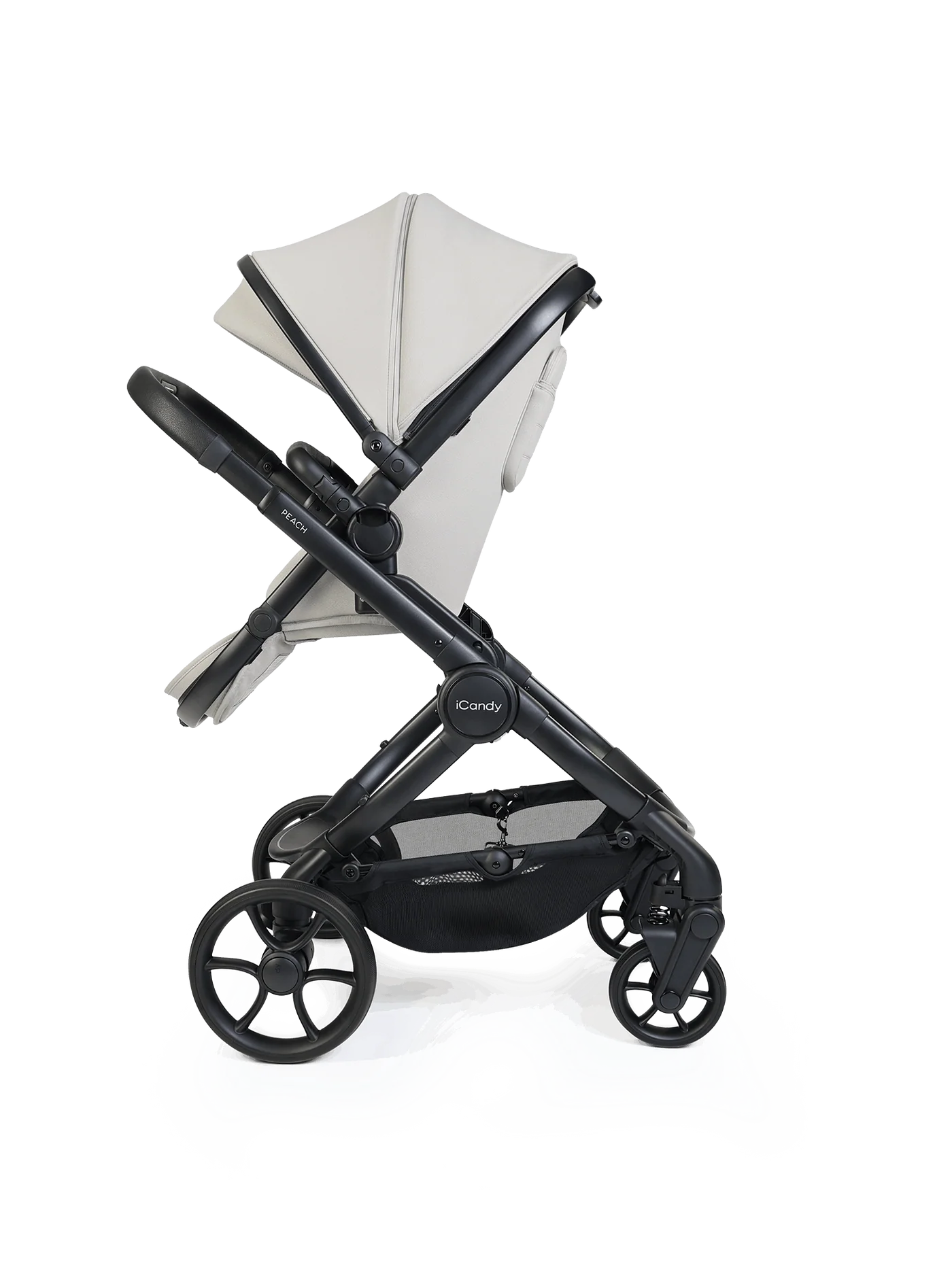 iCandy Peach 8 Taupe Pushchair and Carrycot - Pushchair Bundle