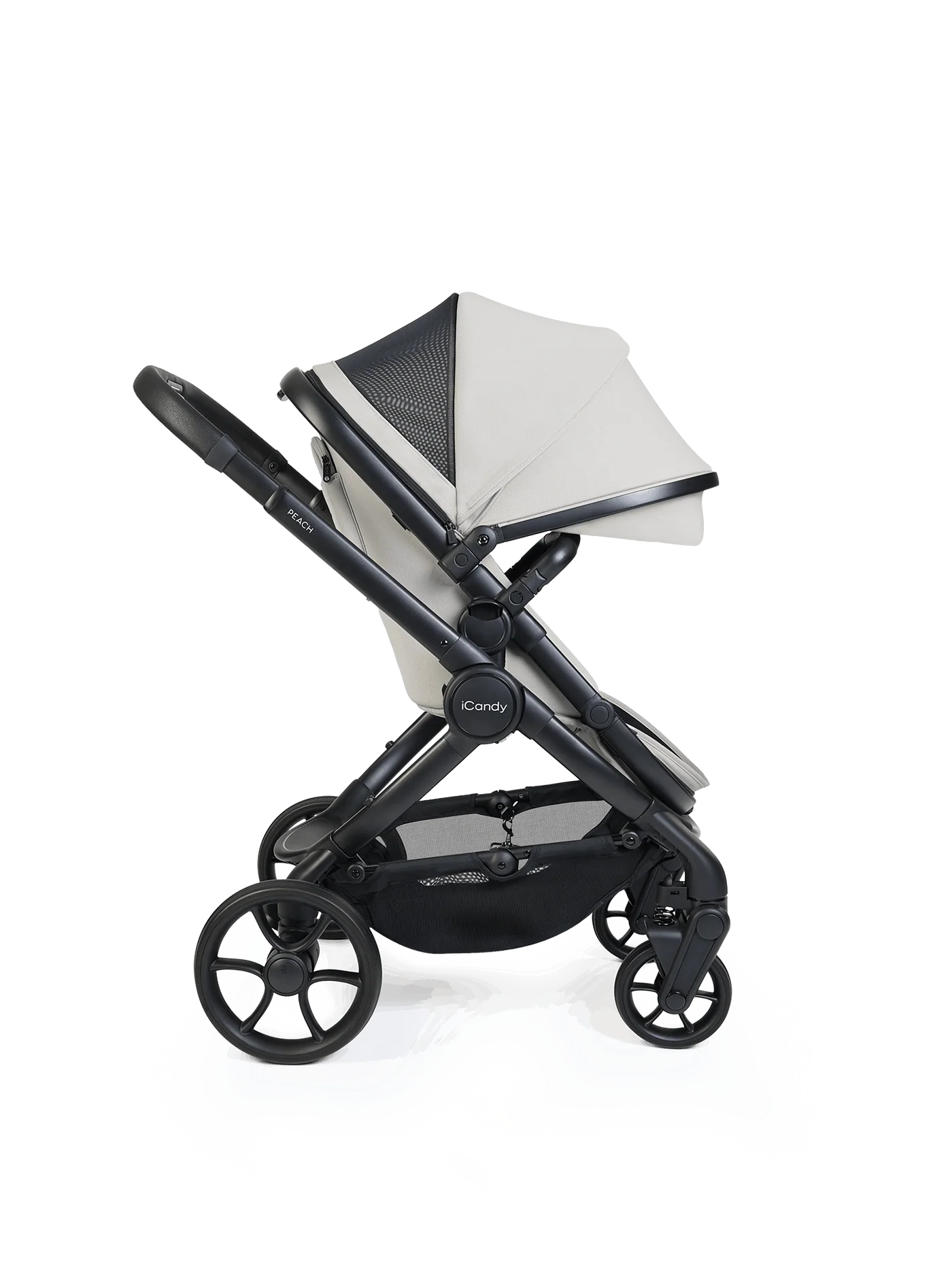 iCandy Peach 8 Taupe Pushchair and Carrycot - Pushchair Bundle