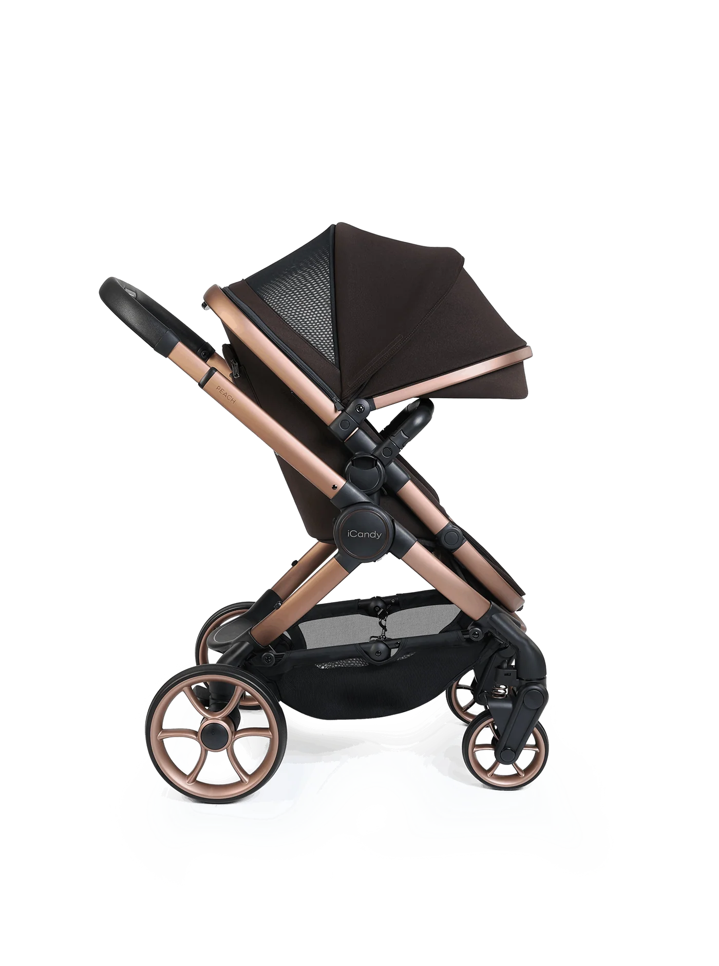 iCandy Peach 8 Pecan Pushchair and Carrycot - Pushchair Bundle
